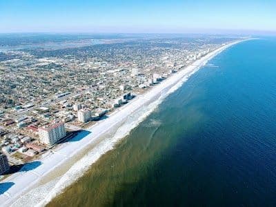A picture of Jacksonville Beach