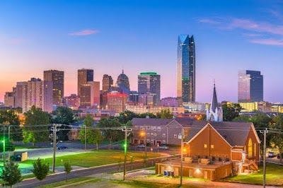 A picture of Oklahoma City